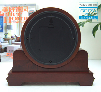 【25x22cm【13年新品】石英仿古实木座钟 拿破仑钟 高档礼品】价格,厂家,图片,其他钟表,佛山市南海区和顺致高时计工艺厂-